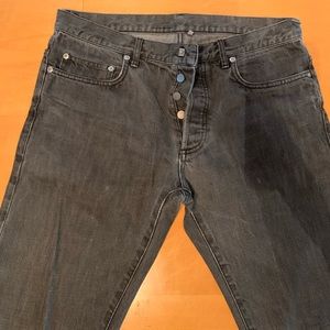 Christian Dior grey denim